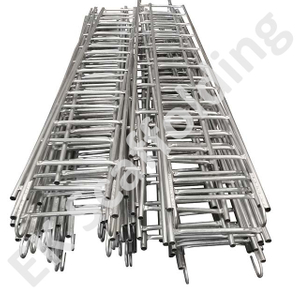 Galvanized Scaffolding Straight Steel Monkey Ladder na may Hook